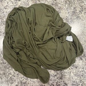Olive Lou Lou and company ribbed swaddle blanket